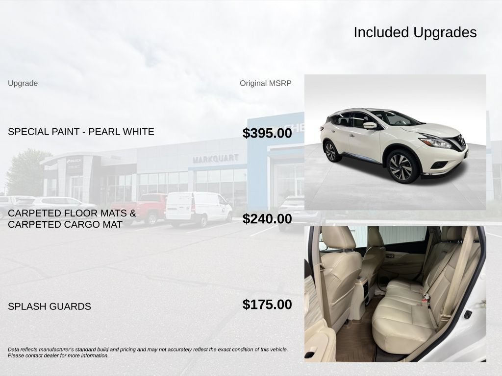 Used 2018 Nissan Murano Platinum AWD/4WD image 5