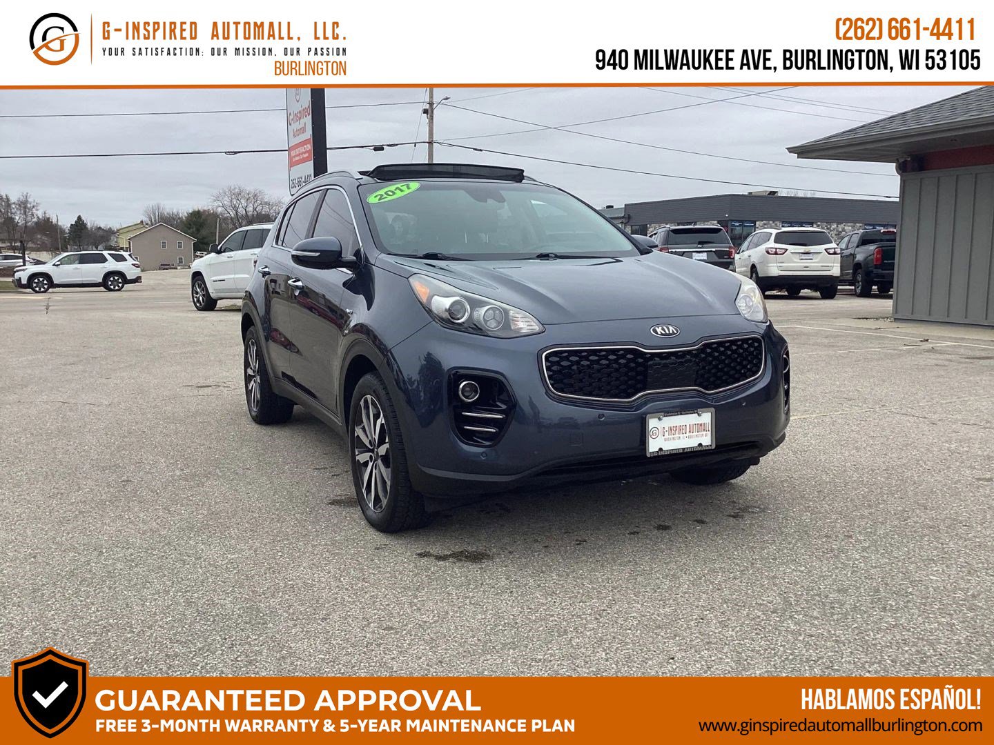 Used 2017 Kia Sportage EX w/ EX Technology Package image 1
