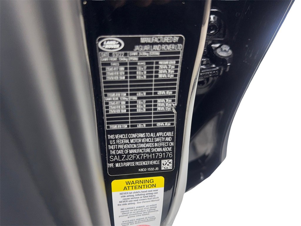 Used 2023 Land Rover Range Rover Evoque S image 92