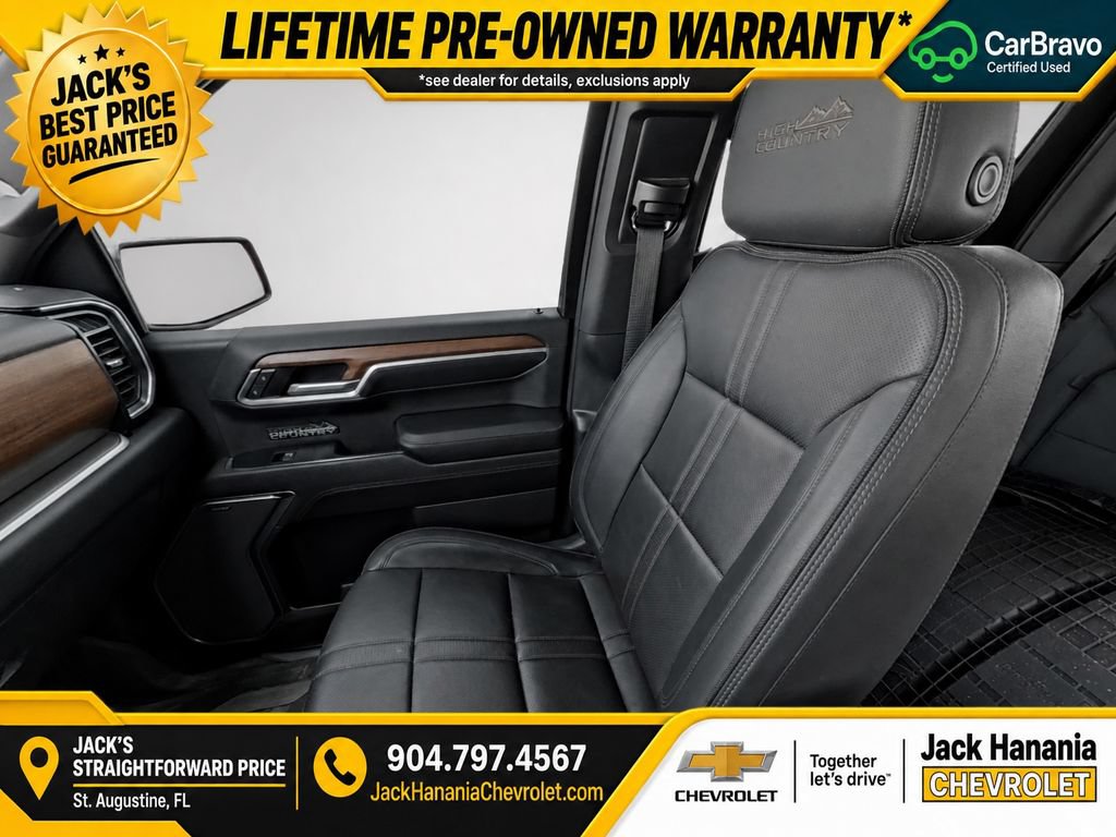 Used 2022 Chevrolet Silverado 1500 High Country w/ Technology Package AWD/4WD image 17