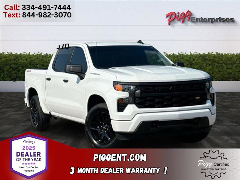 Used 2025 Chevrolet Silverado 1500 Custom image 1