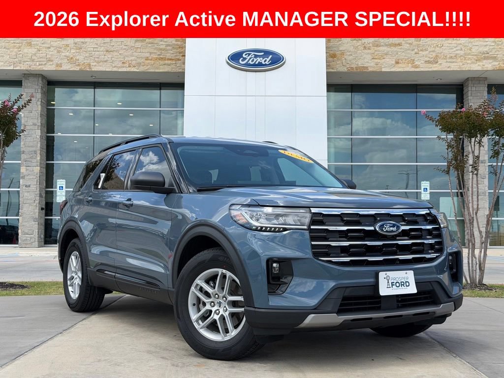 New 2026 Ford Explorer Active w/ Active Comfort Package RWD image 1
