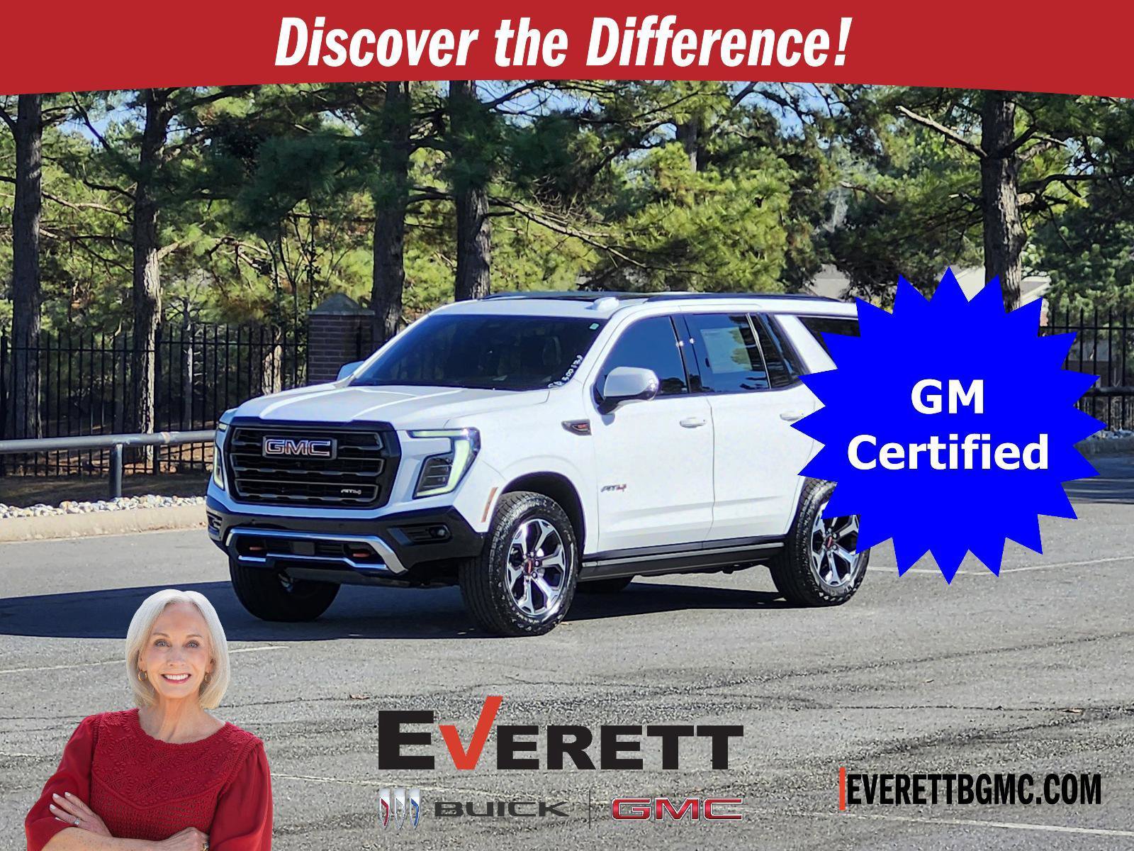 Certified 2025 GMC Yukon AT4 Ultimate w/ LPO, Floor Liner Package image 1