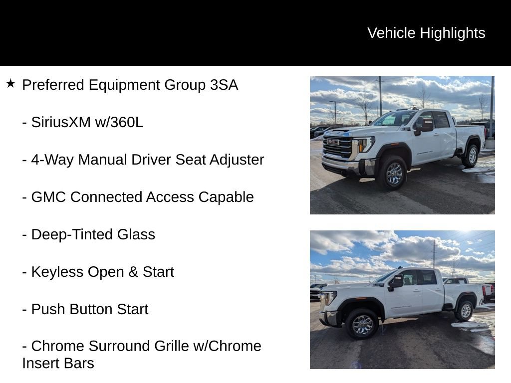 Used 2024 GMC Sierra 2500 SLE w/ SLE Value Package; image 6