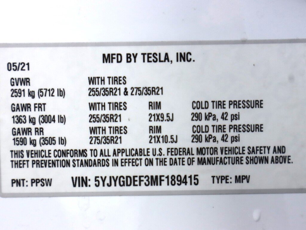 Used 2021 Tesla Model Y Performance image 42