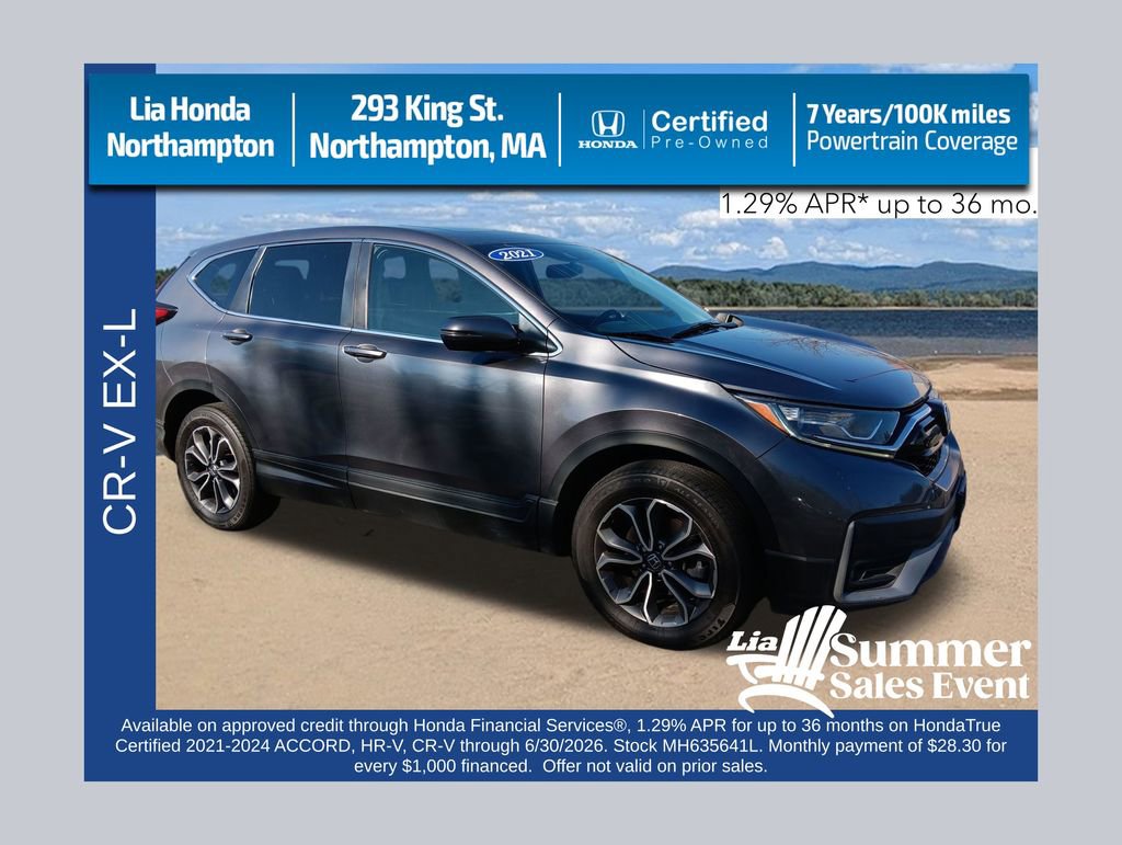 Used 2021 Honda CR-V EX-L