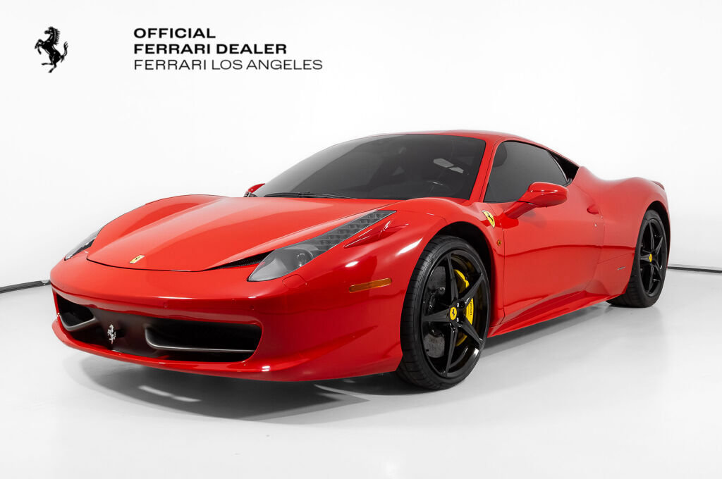 Used 2013 Ferrari 458 Italia Coupe RWD image 1