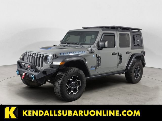 Used 2021 Jeep Wrangler Unlimited Rubicon 4xe w/ Cold Weather Group image 1