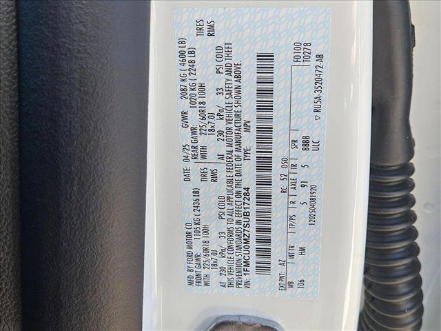 New 2025 Ford Escape ST-Line w/ Equipment Group 301A image 16