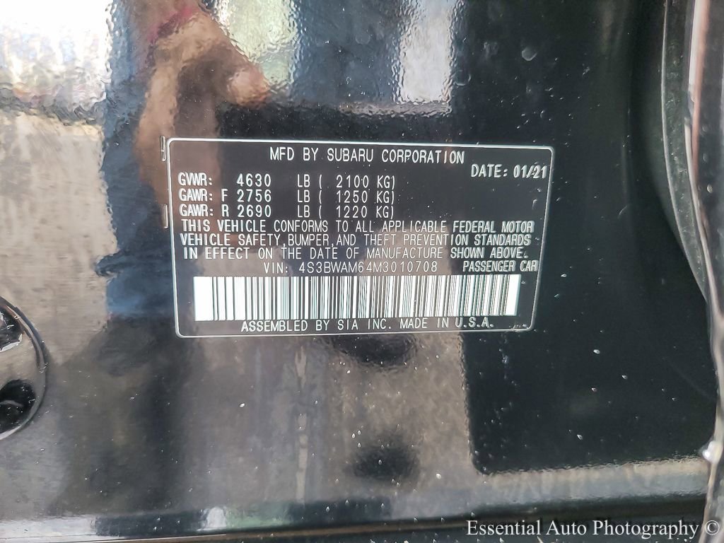 Certified 2021 Subaru Legacy Limited w/ Popular Package #2 image 23