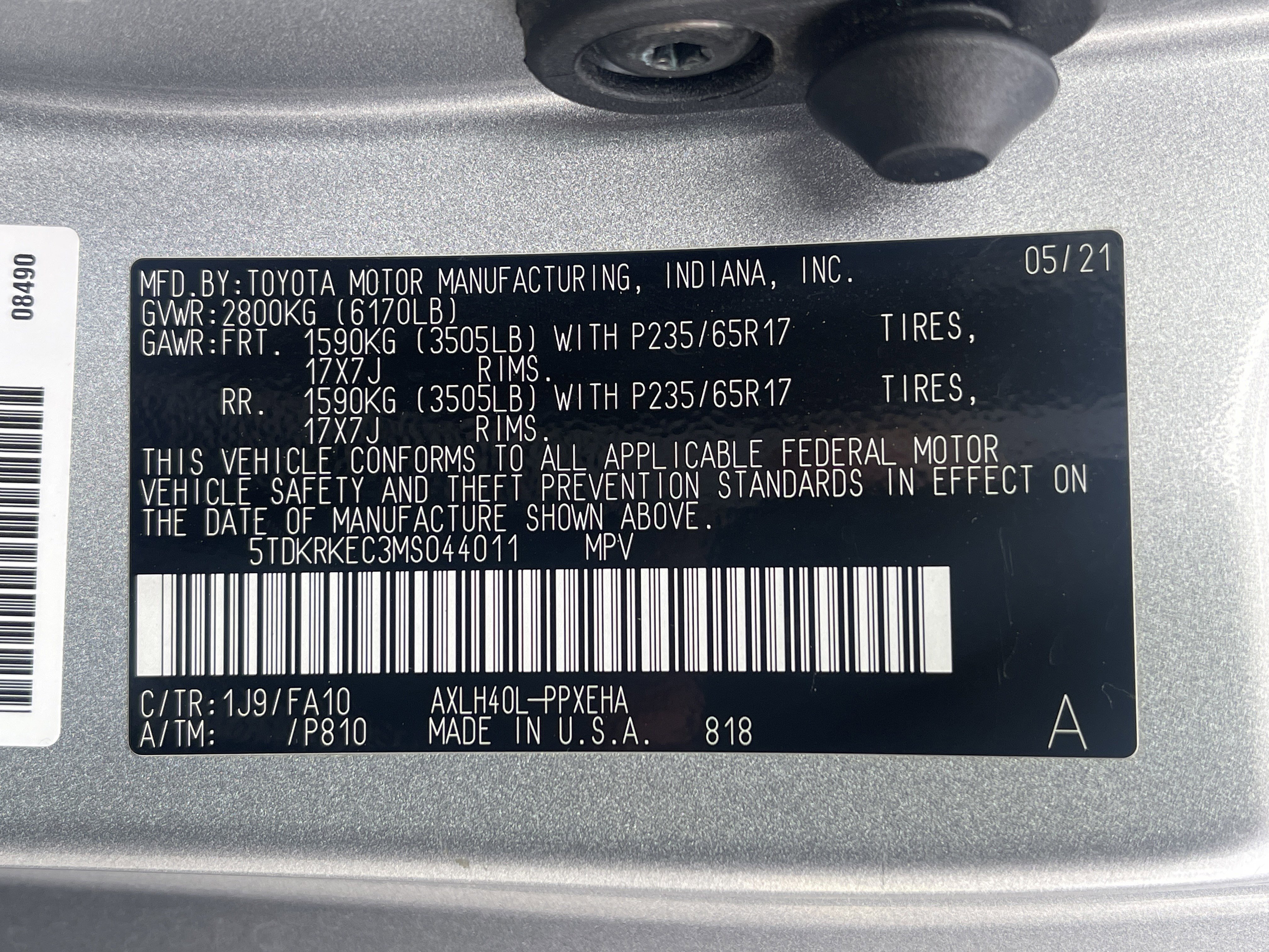 Used 2021 Toyota Sienna LE image 36