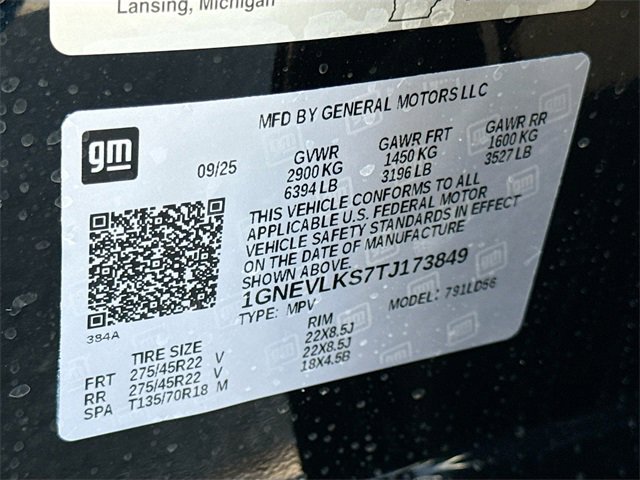 New 2026 Chevrolet Traverse RS image 46