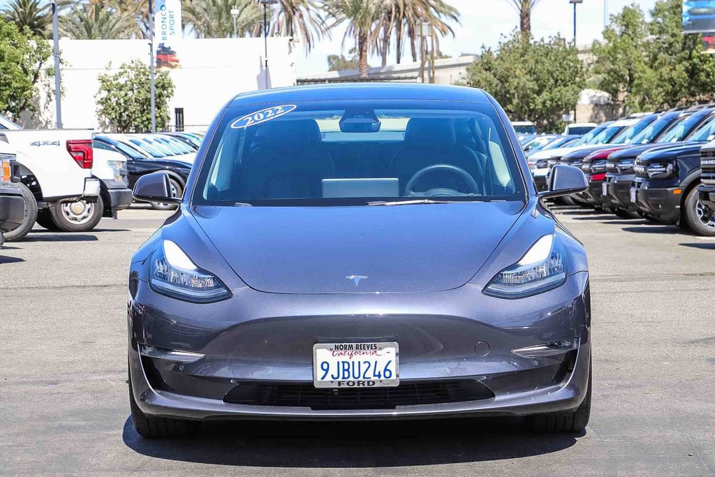 Used 2022 Tesla Model 3 Long Range AWD/4WD image 2