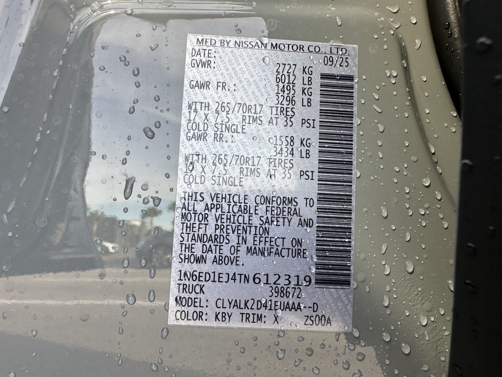 New 2026 Nissan Frontier Pro-X w/ Tow Package RWD image 18