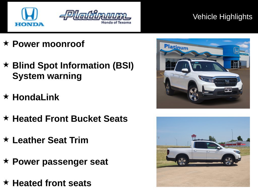 New 2026 Honda Ridgeline RTL image 10