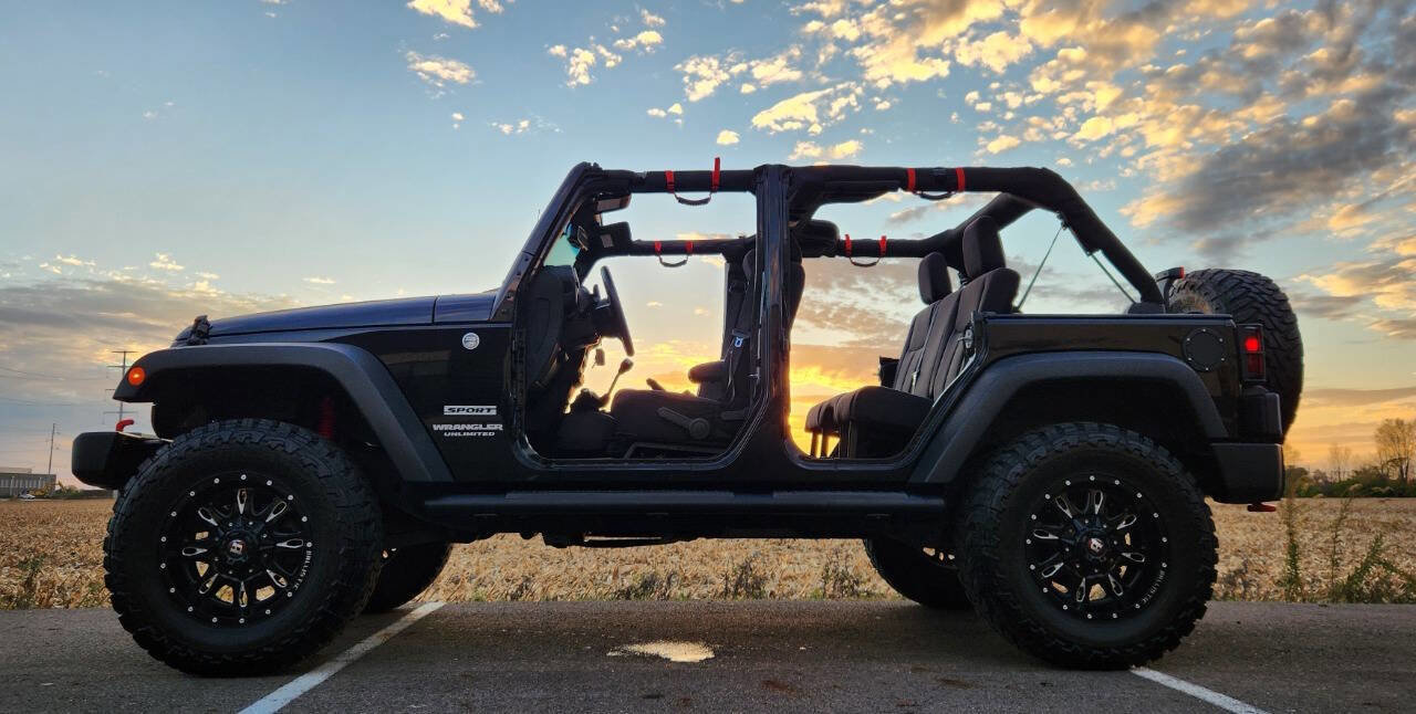 Used 2014 Jeep Wrangler Unlimited Sport w/ Quick Order Package 23S image 2