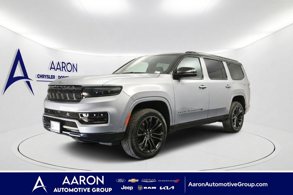 Used 2024 Jeep Grand Wagoneer Series II Obsidian w/ Quick Order Packagew 28T