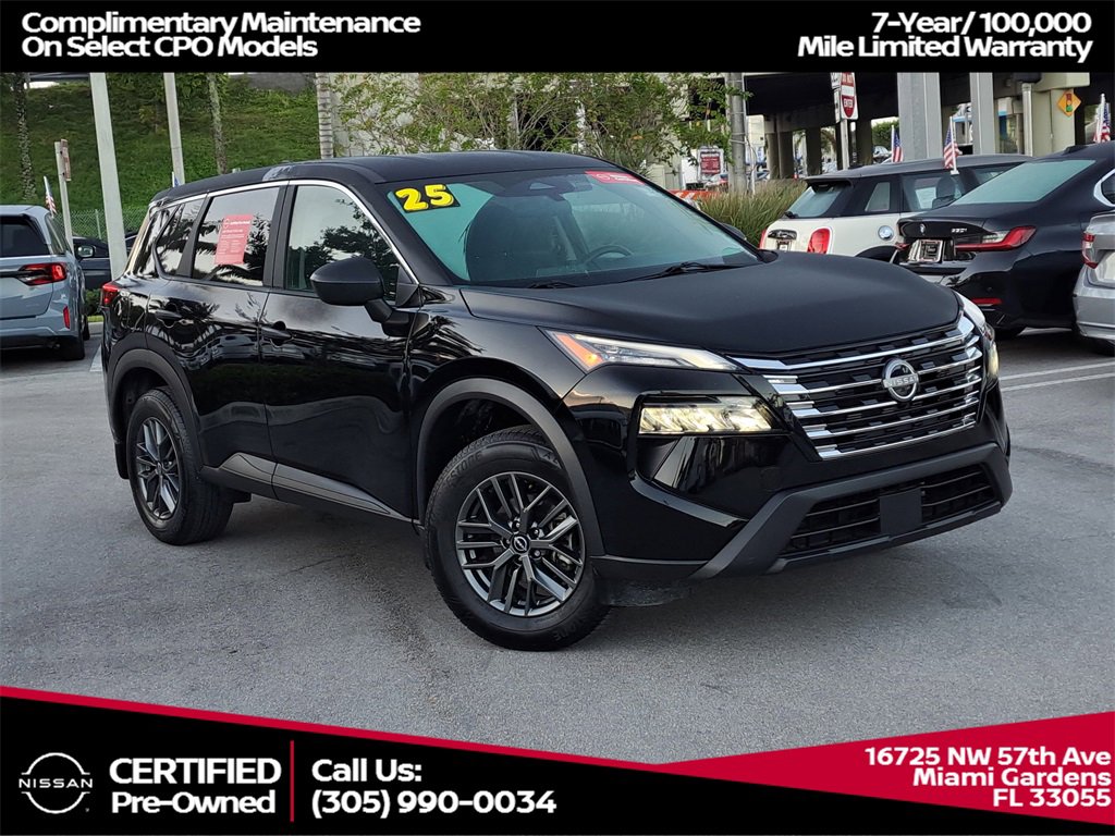 Certified 2025 Nissan Rogue S