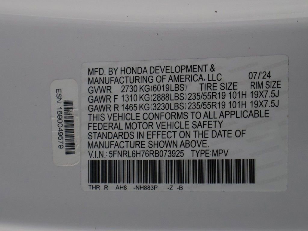 Used 2024 Honda Odyssey Sport image 54