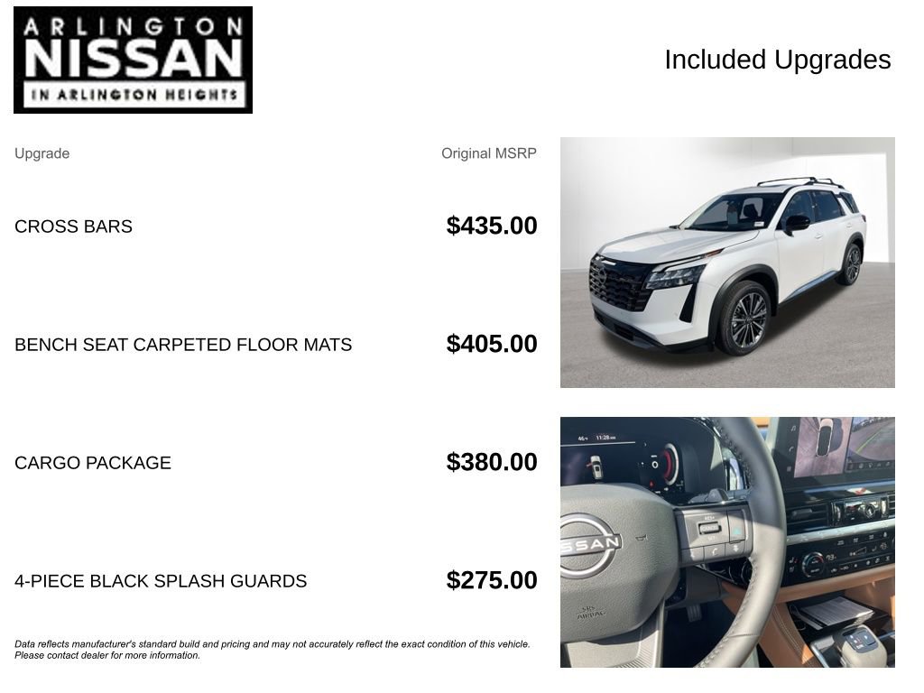 New 2026 Nissan Pathfinder Platinum w/ Cargo Package AWD/4WD image 4
