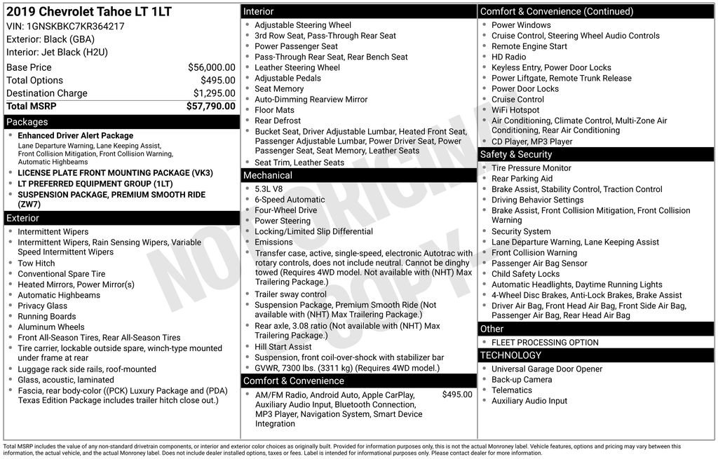 Used 2019 Chevrolet Tahoe LT image 11