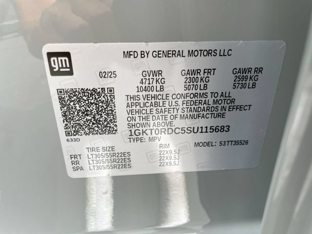 Certified 2025 GMC Hummer EV 3X AWD/4WD image 28