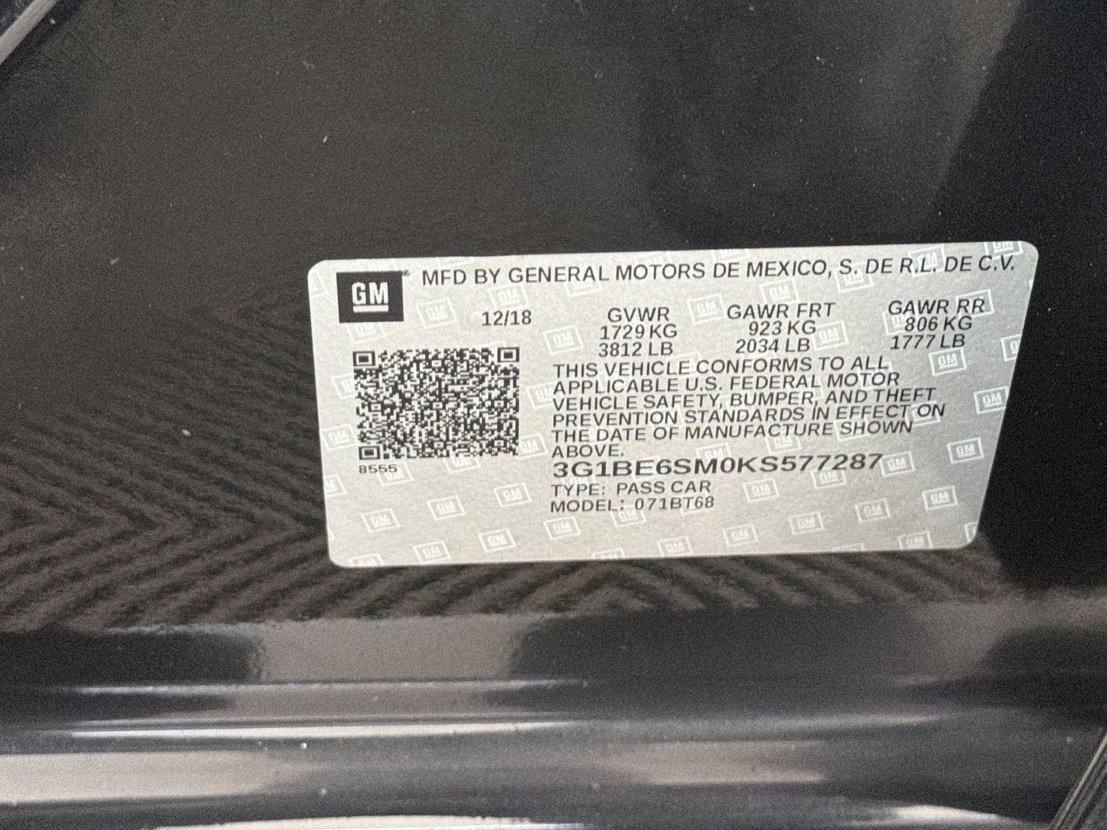 Used 2019 Chevrolet Cruze LT w/ Convenience Package FWD image 26
