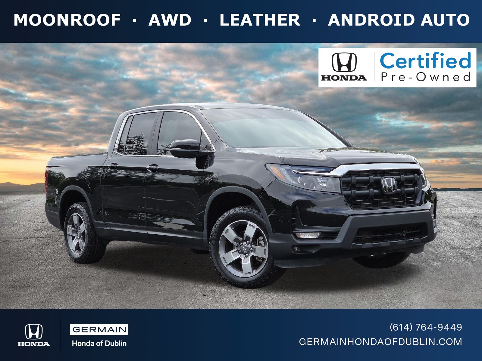 Certified 2024 Honda Ridgeline RTL