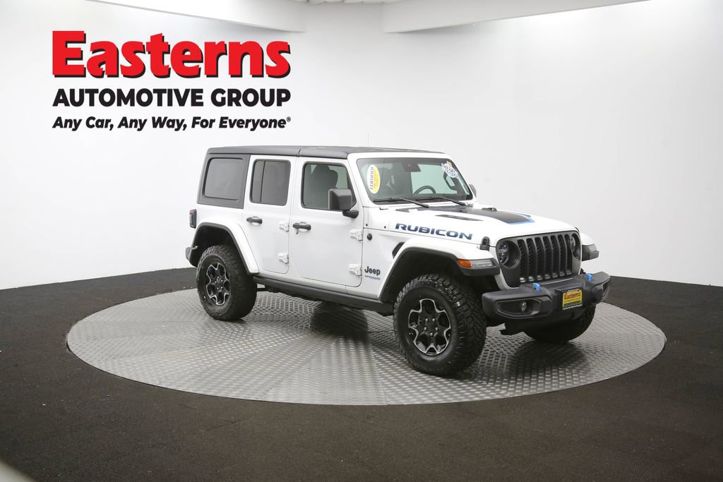 Used 2022 Jeep Wrangler Unlimited Rubicon 4xe w/ Cold Weather Group AWD/4WD image 49