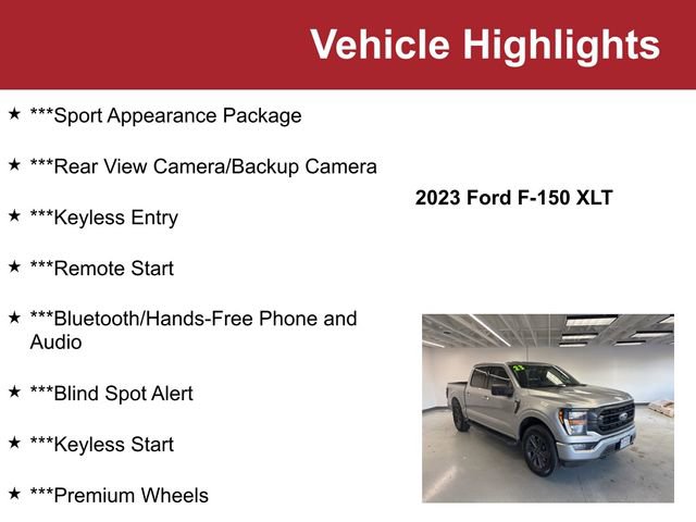 Used 2023 Ford F150 XLT w/ Equipment Group 301A Mid video 2