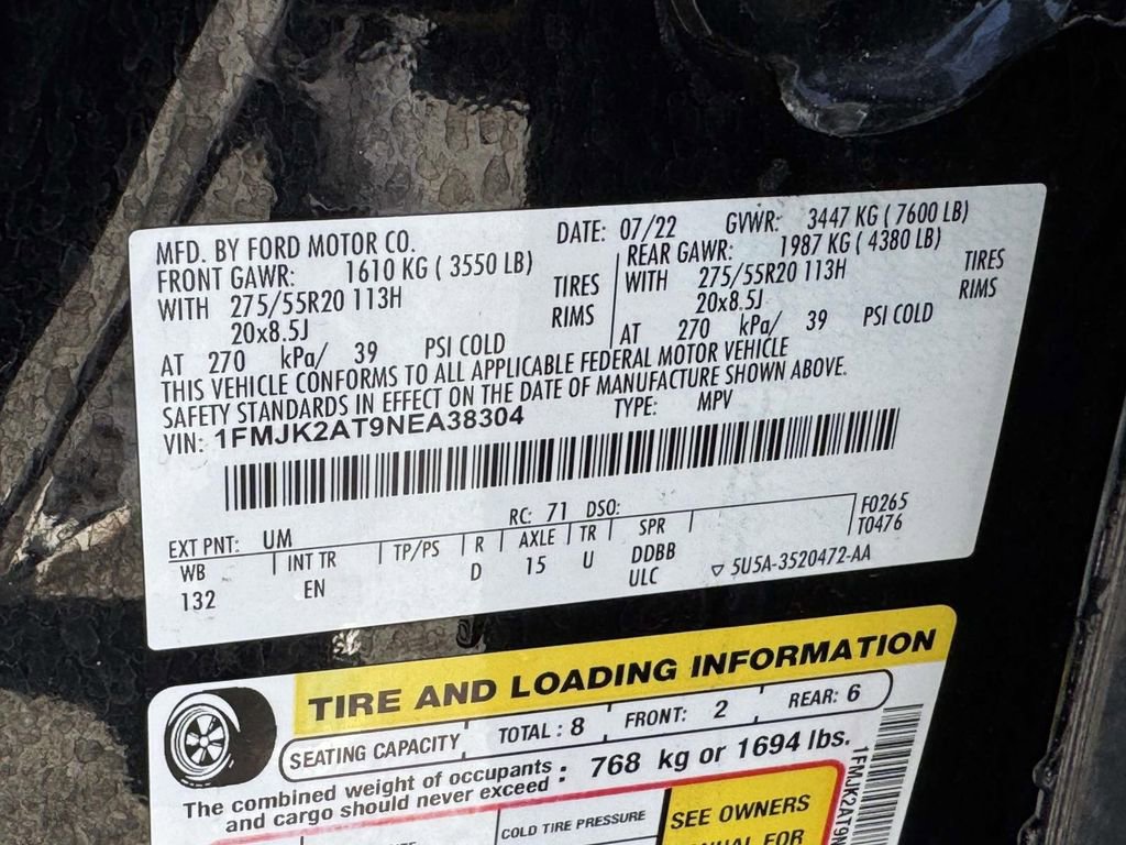 Used 2022 Ford Expedition Max Limited image 28