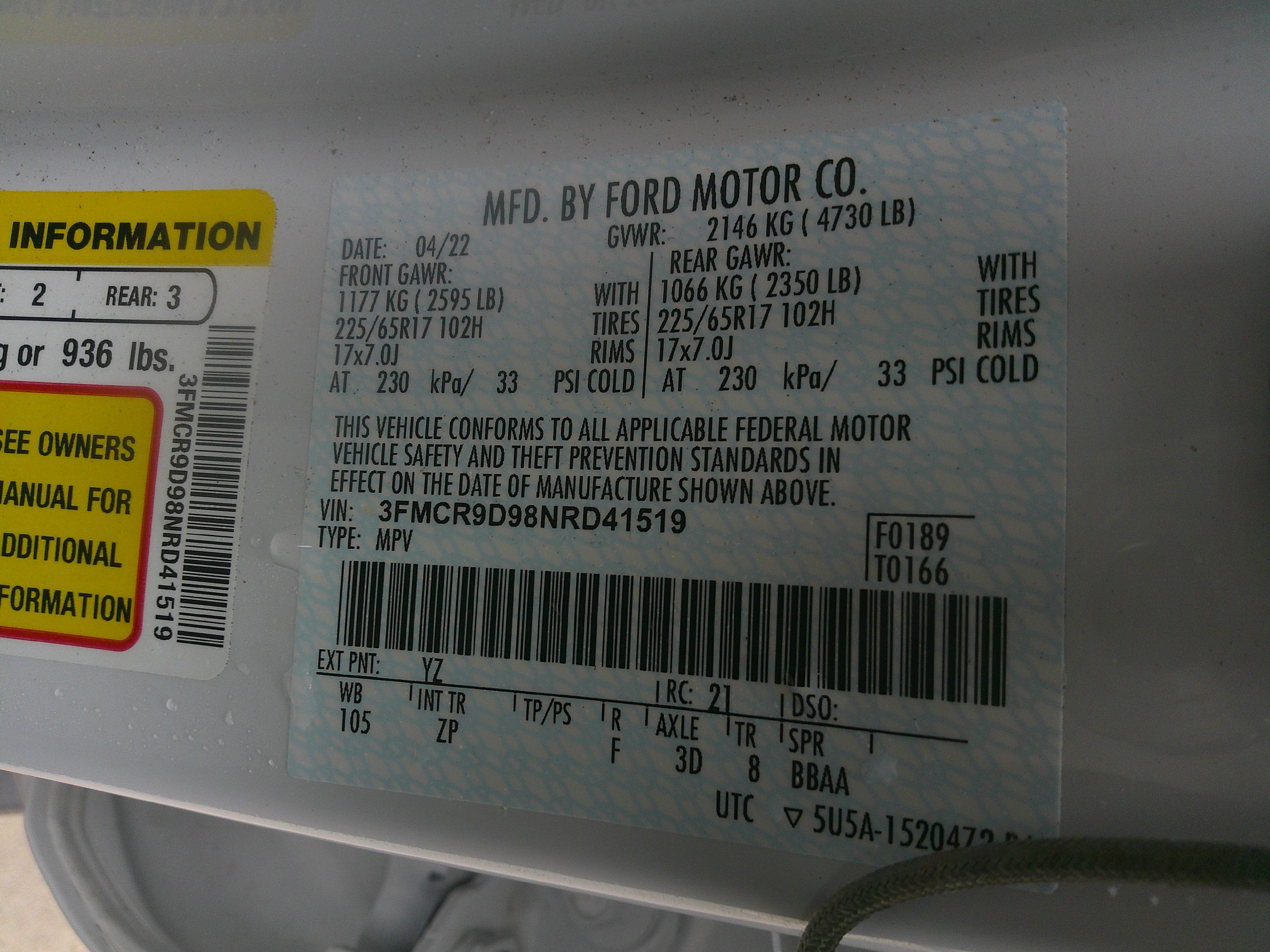 Used 2022 Ford Bronco Sport Badlands w/ Premium Package image 34