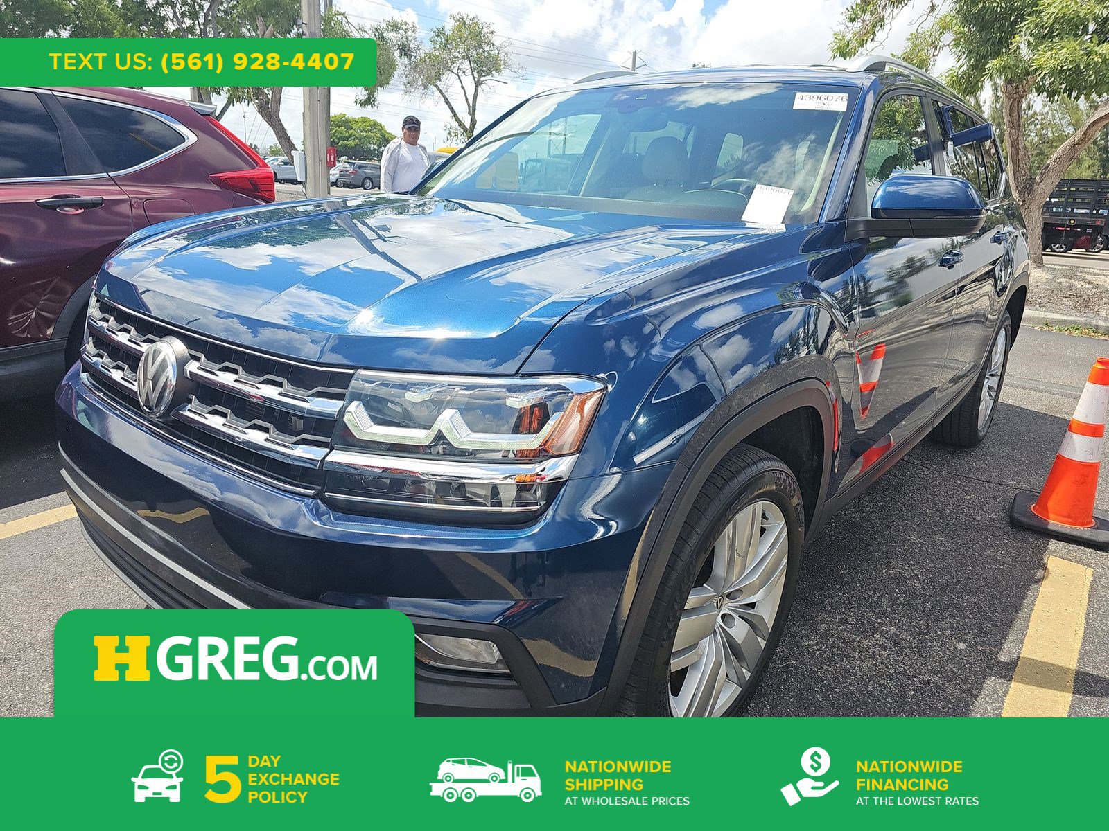 Used 2019 Volkswagen Atlas SE w/ Towing Package FWD video 1