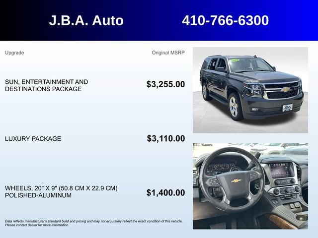 Used 2016 Chevrolet Tahoe LT AWD/4WD image 5