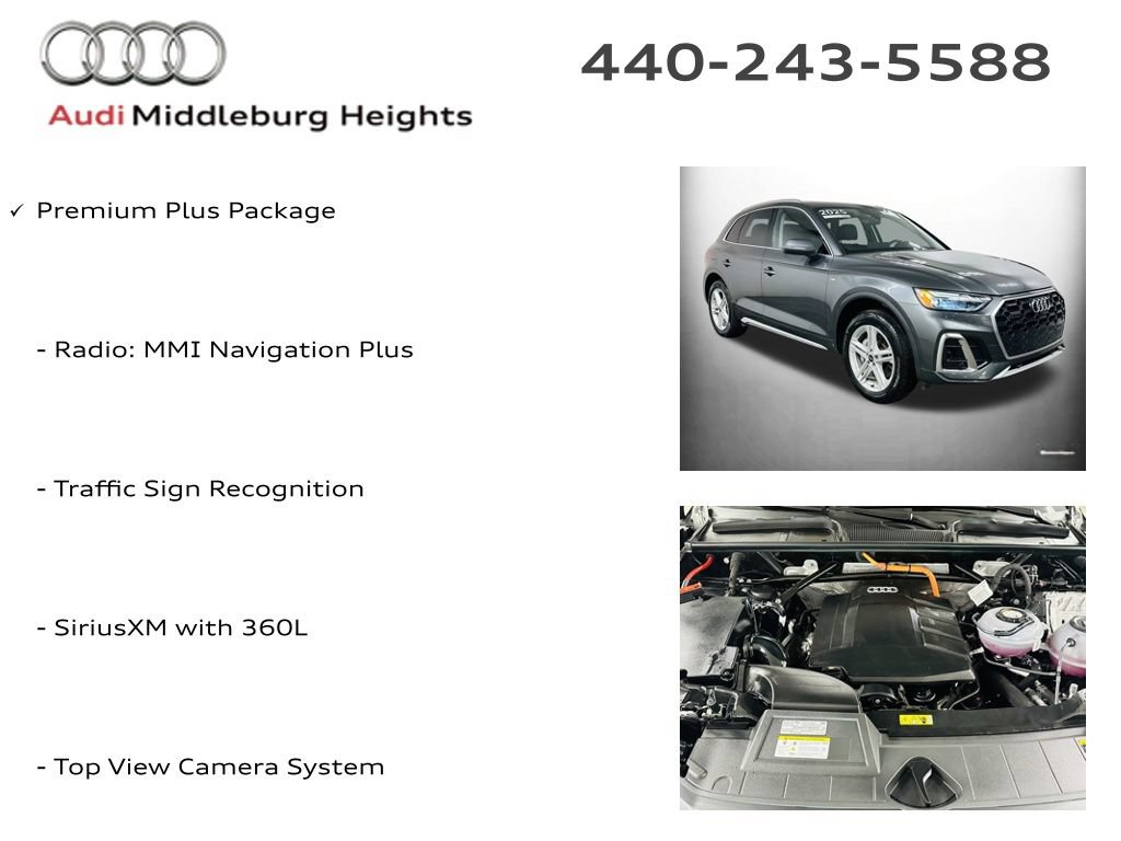 Certified 2025 Audi Q5 e Premium Plus w/ Premium Plus Package AWD/4WD image 12