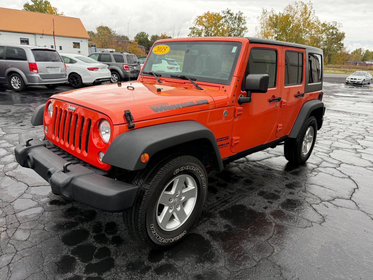 Used 2015 Jeep Wrangler Unlimited Sport w/ Quick Order Package 24S AWD/4WD image 3