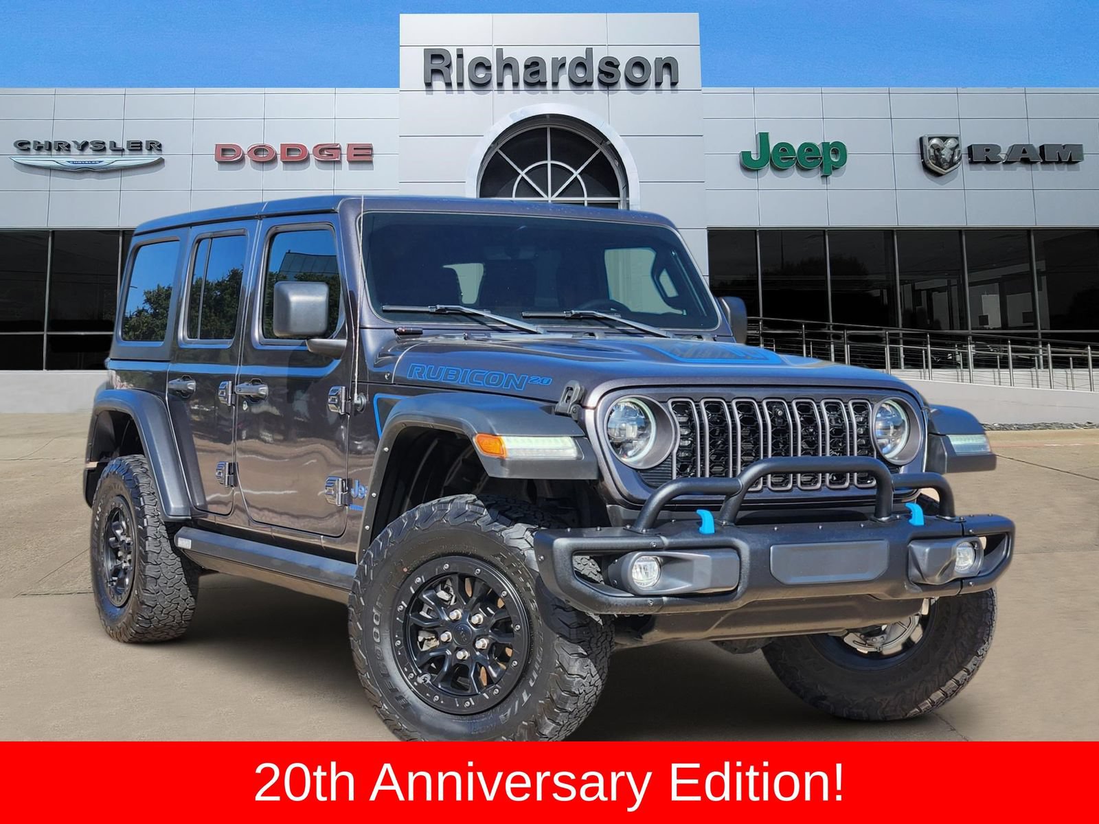 Certified 2023 Jeep Wrangler Unlimited Rubicon 4xe AWD/4WD image 1