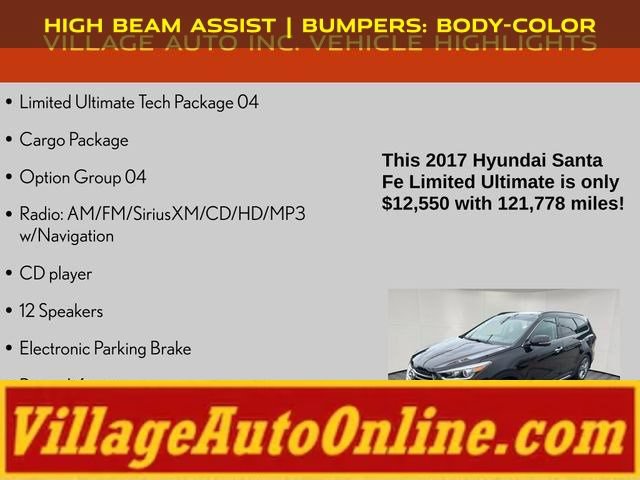 Used 2017 Hyundai Santa Fe Limited AWD/4WD image 16