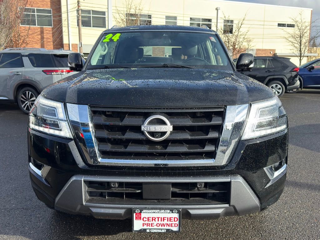Certified 2024 Nissan Armada SL w/ Captain's Chairs Package image 4