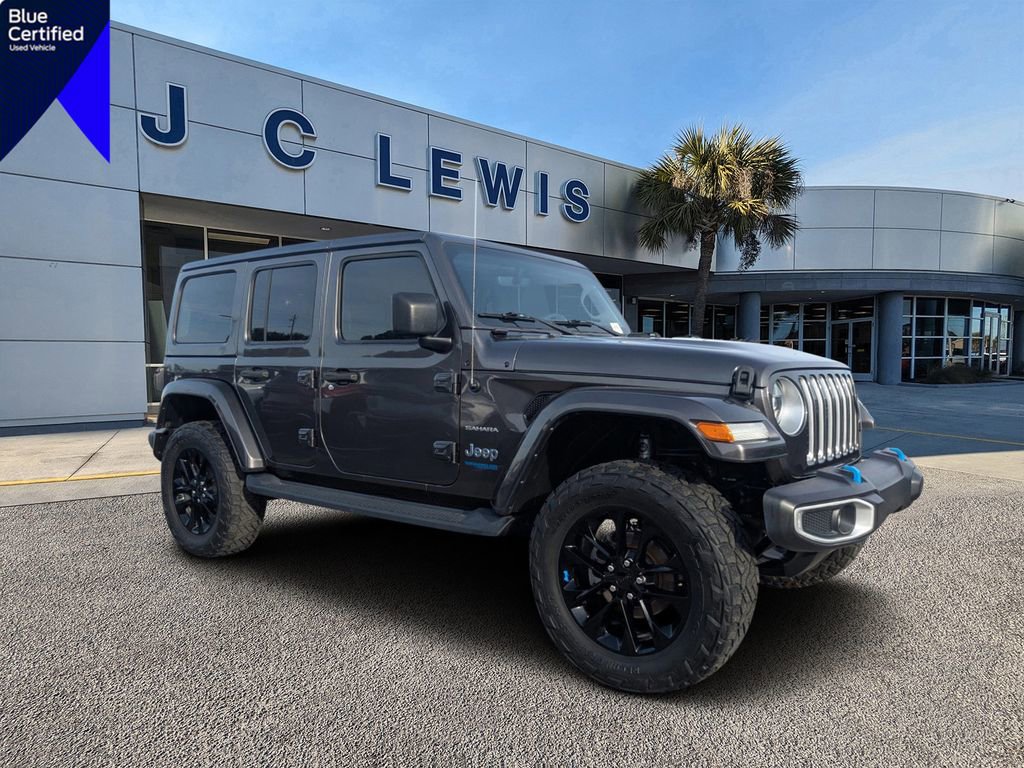 Used 2022 Jeep Wrangler Unlimited Sahara 4xe w/ Cold Weather Group