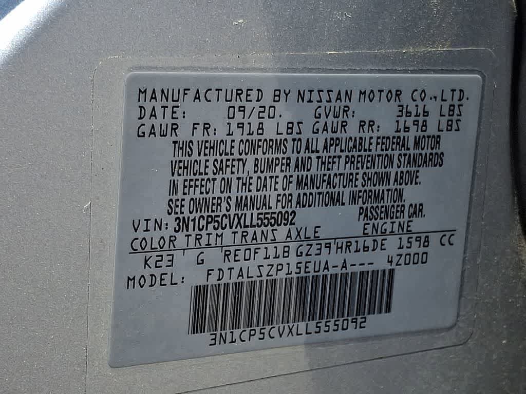 Used 2020 Nissan Kicks SV FWD image 26