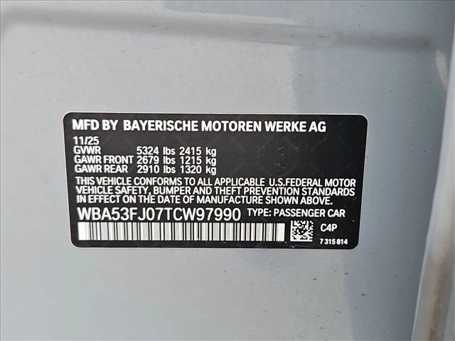 Used 2026 BMW 530i xDrive w/ M Sport Package AWD/4WD image 14