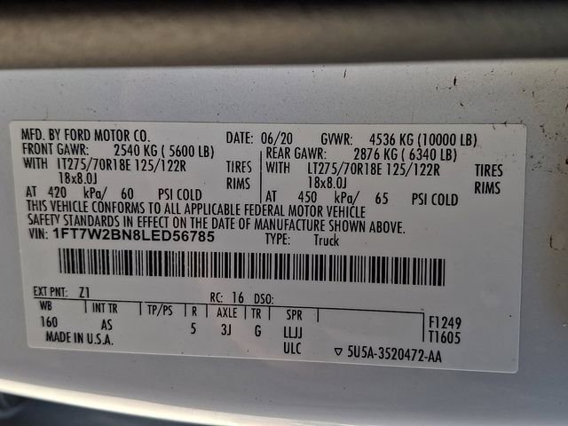 Certified 2020 Ford F250 XL w/ STX Appearance Package image 28