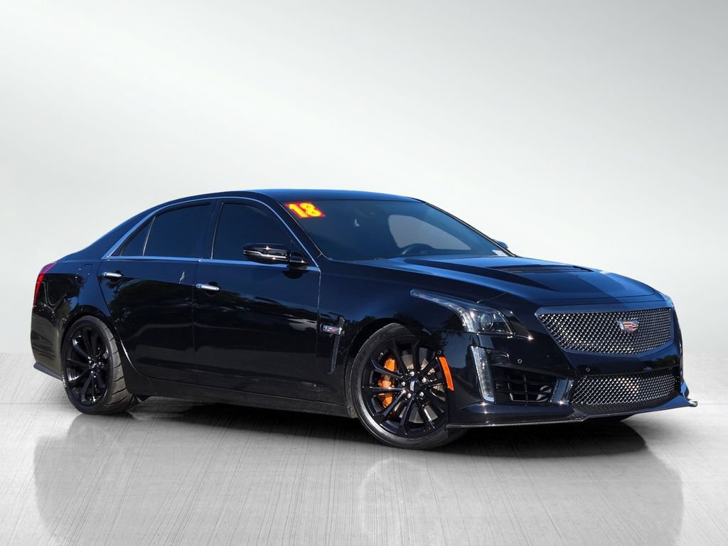 Used 2018 Cadillac CTS V w/ Carbon Fiber Package RWD image 1