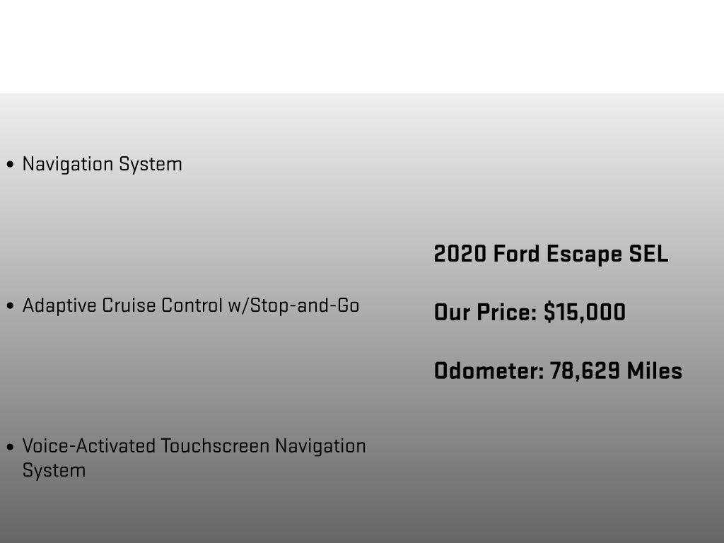Used 2020 Ford Escape SEL image 18