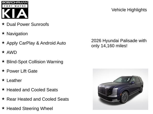 Used 2026 Hyundai Palisade Calligraphy AWD/4WD image 7