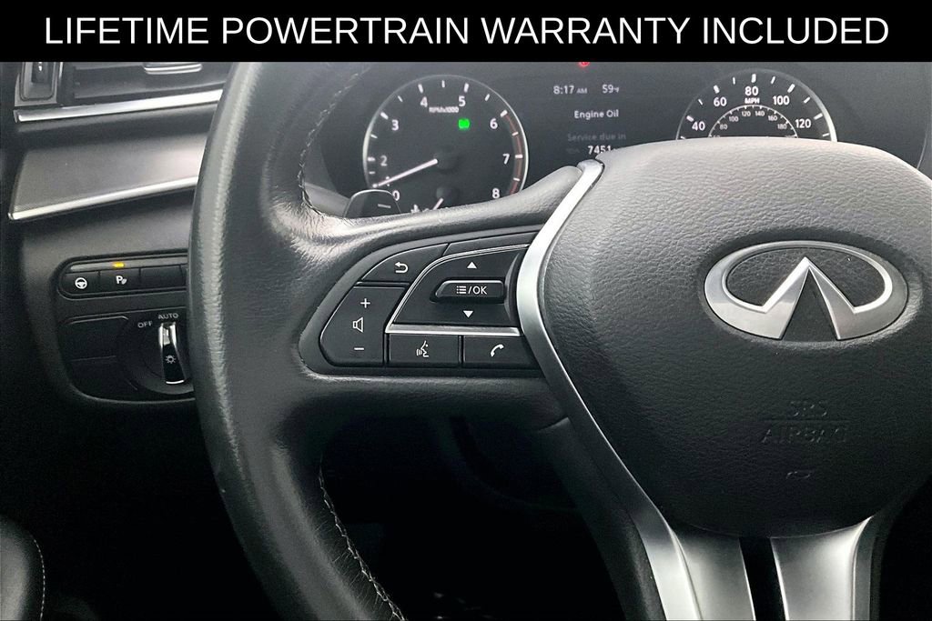 Certified 2022 INFINITI QX50 Pure image 25
