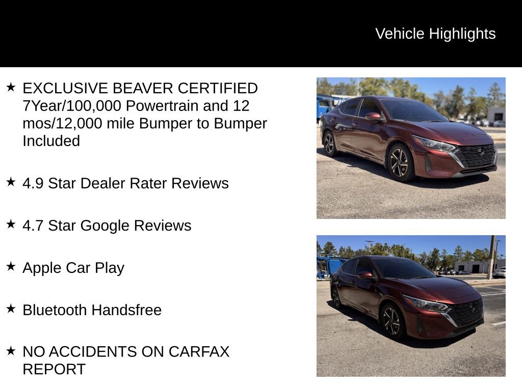 Used 2024 Nissan Sentra SV image 6