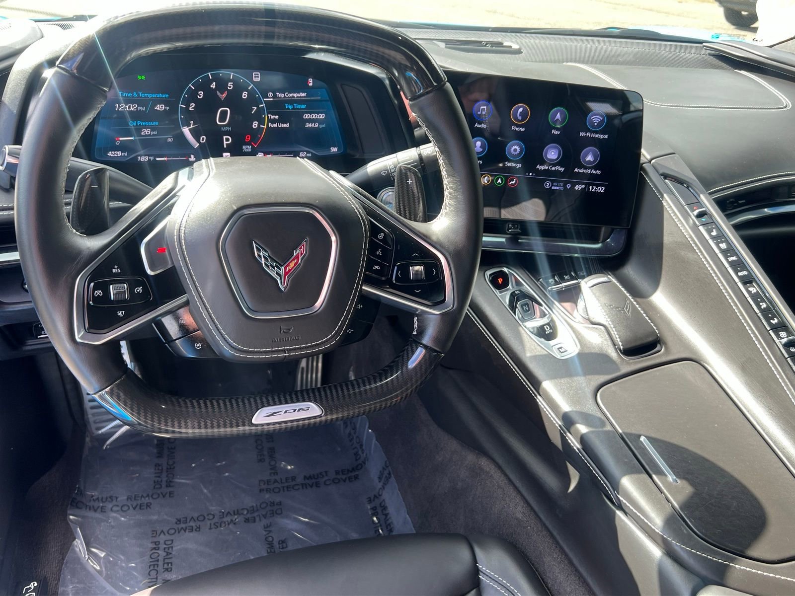 Used 2023 Chevrolet Corvette Z06 w/ Stealth Interior Trim Package image 47