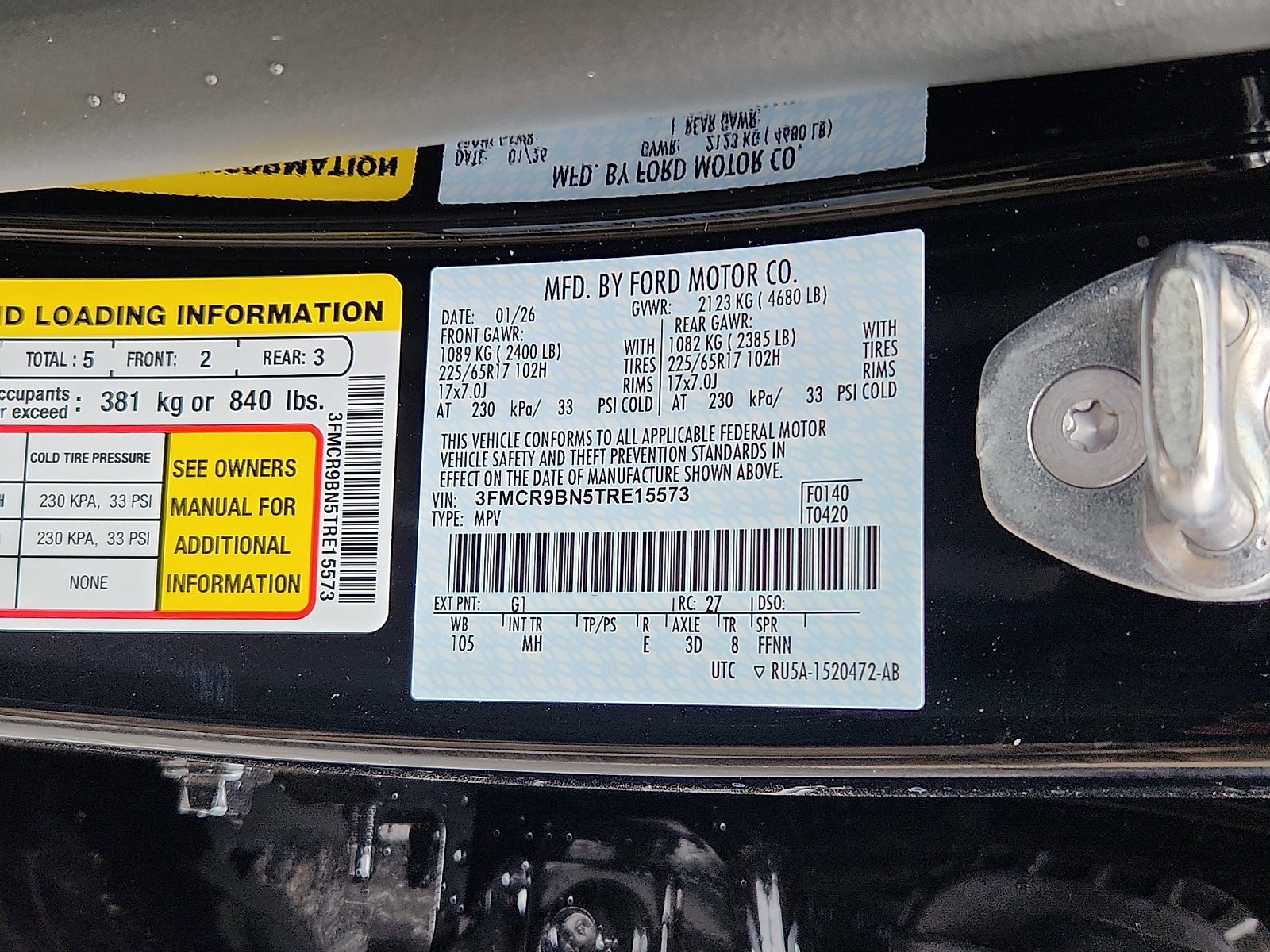 New 2026 Ford Bronco Sport Big Bend w/ Convenience Package AWD/4WD image 16
